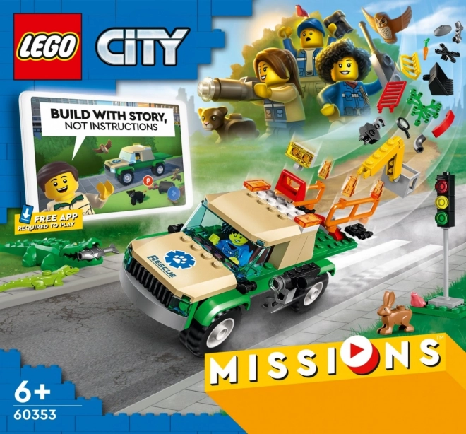 Lego City Misiuni de salvare a animalelor sălbatice