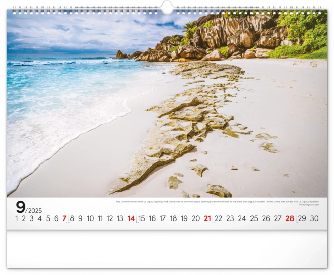 Calendar de perete Mare 2025