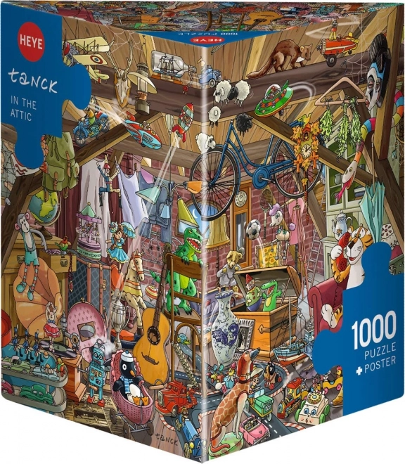 Puzzle HEYE Mansardă 1000 piese