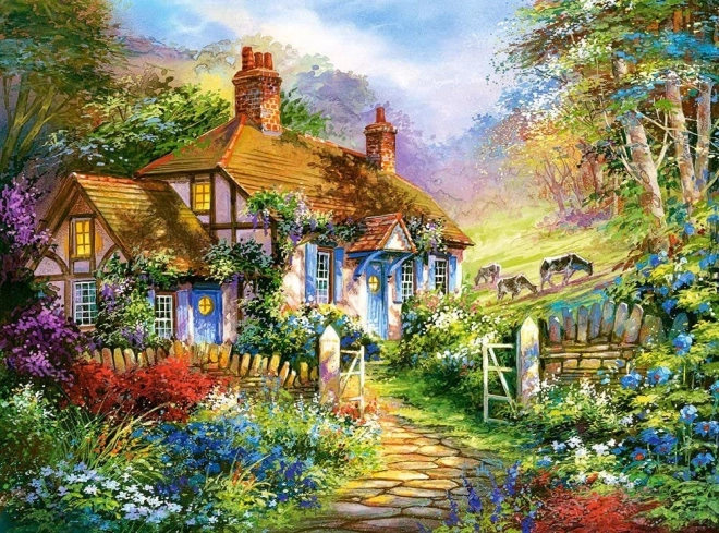 CASTORLAND Puzzle Căsuța în pădure 3000 de piese