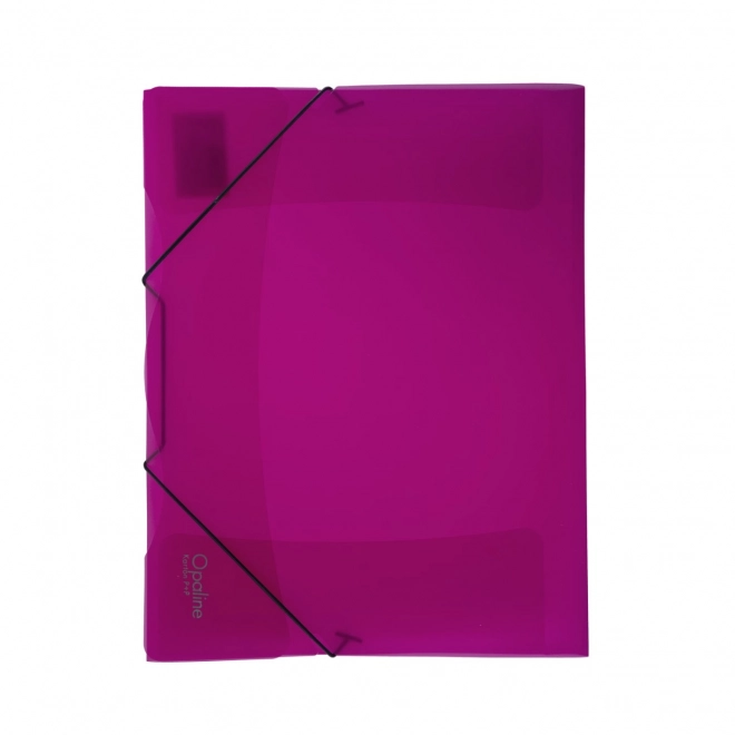 Mapă cu elastic Opaline magenta