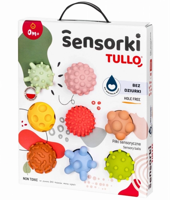 Set bile senzoriale pastelate Tullo