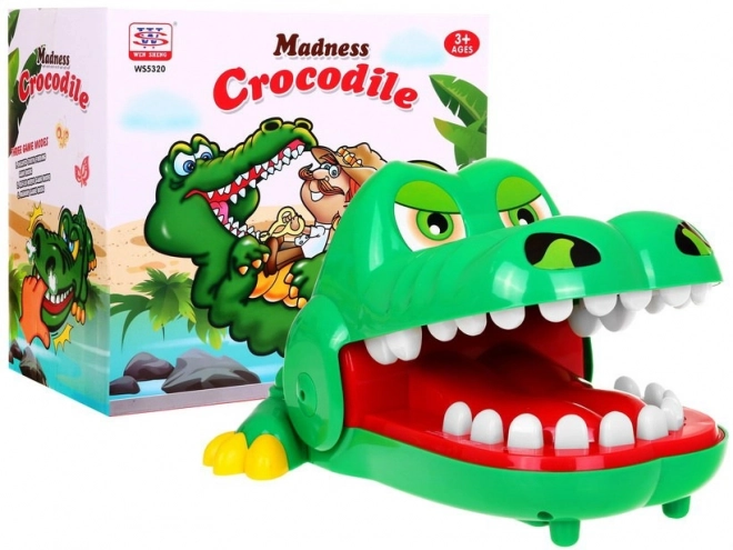 Joc de îndemânare 'Crocodil la dentist' pentru copii 3+