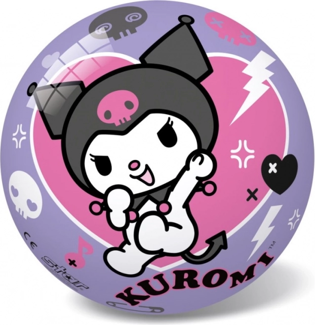 Mingea Kuromi pentru copii, 14 cm