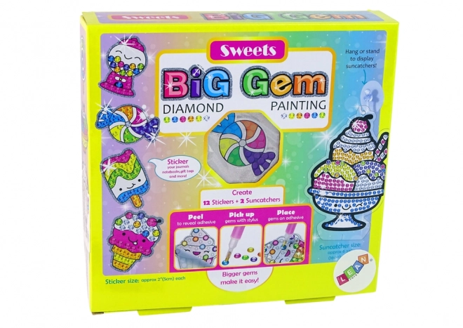 Set creativ broderie cu diamante Lipire etichete dulciuri