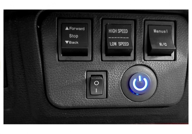 Jeep roșu pentru copii cu acumulator