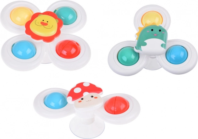 Fidget spinner colorat pentru copii