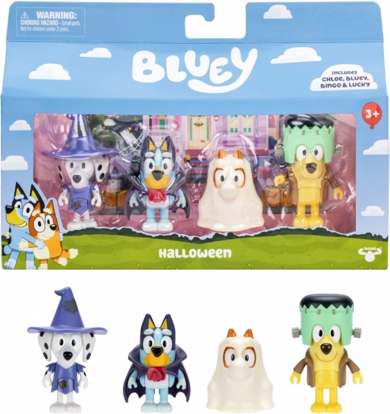 Figurine Bluey - Bal Mascat 4-pack