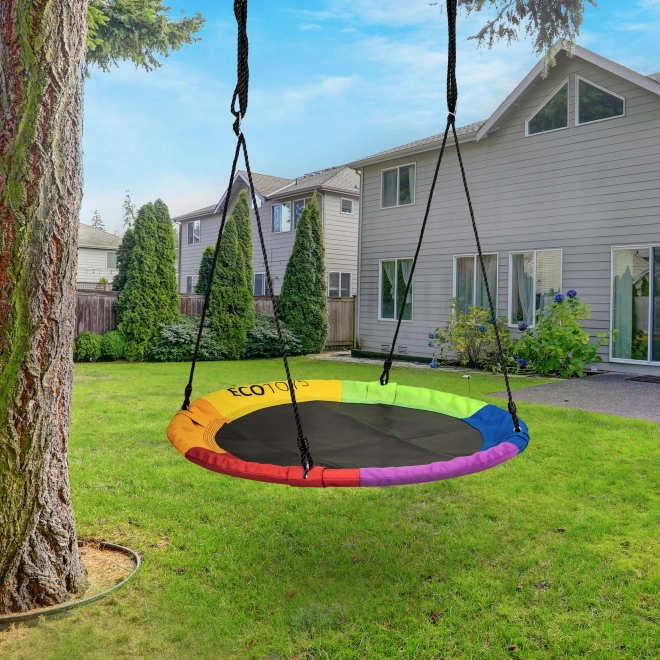 Leagăn de grădină cuib de barză 100cm ECOTOYS Multicolor