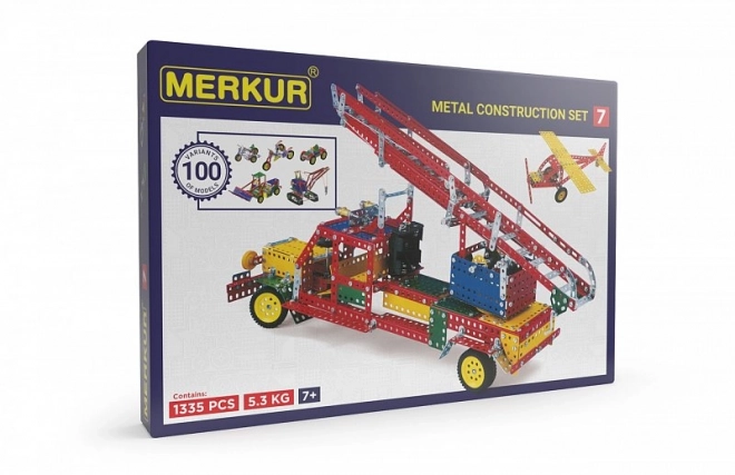 Set de construcție Merkur 7 - 100 modele