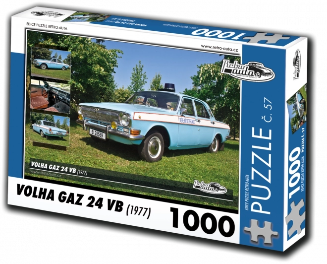 Puzzle retro Volha Gaz 24 VB 1977