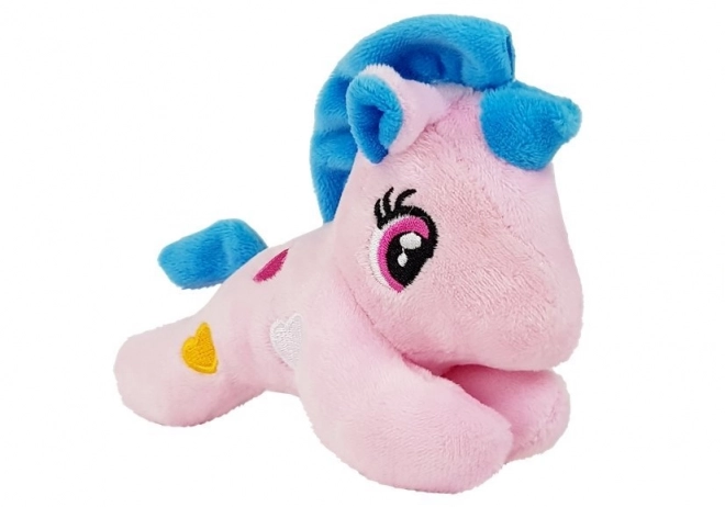 Unicorni mic cu transportor jucărie de pluș