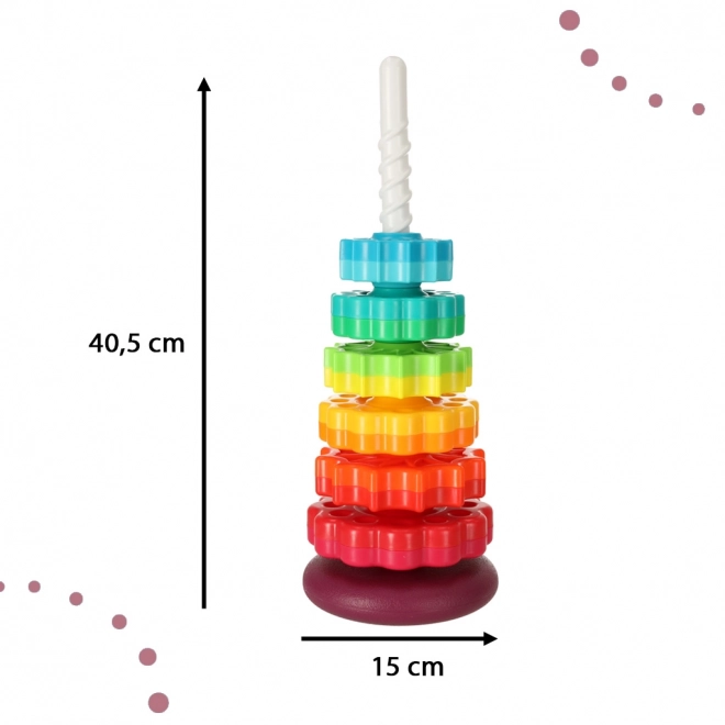 Turnul Curcubeu Spirală de Stivuire