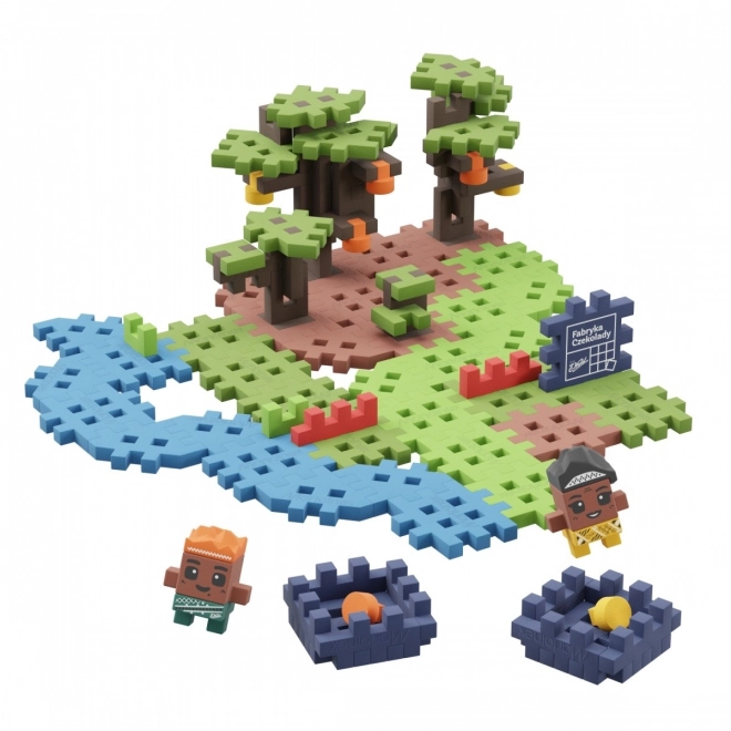 Set construcție Mini Waffle Plantatia de cacao