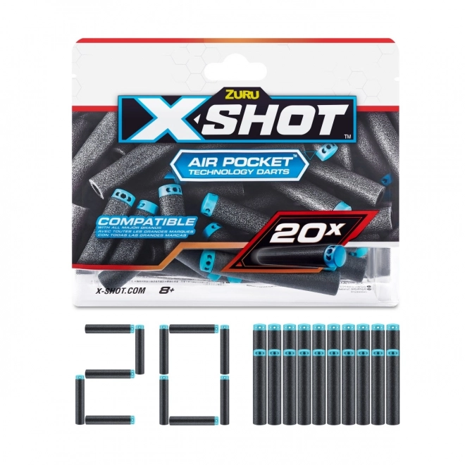 Set cu săgeți X-Shot Excel 20 de săgeți