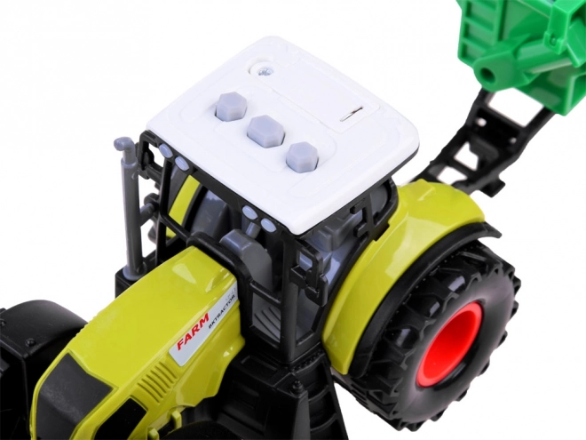 Set 3 x Tractor cu remorcă pentru fermier