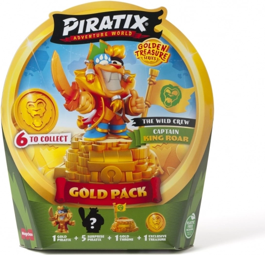 Figurine Pirat cu accesorii Comoara de Aur