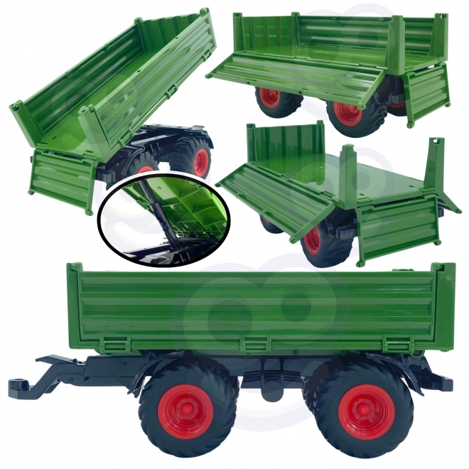 Set de utilaje agricole cu tractor Woopie