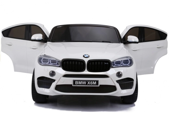 Mașină electrică pentru copii BMW X6M Albă