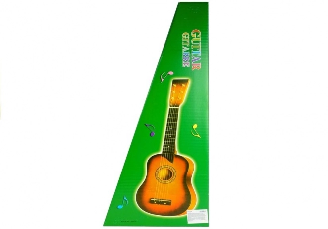 Chitară clasică din lemn cu pană neagră 60 cm