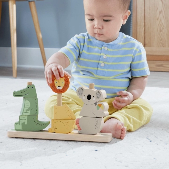 Animăluțe de lemn sortare și potrivire Fisher-Price