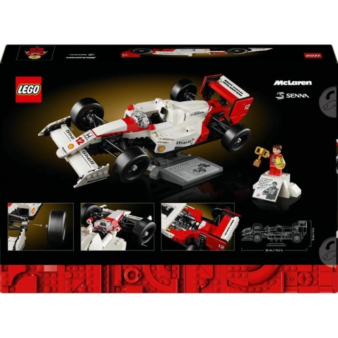 Set LEGO Icons McLaren MP4/4 și Ayrton Senna