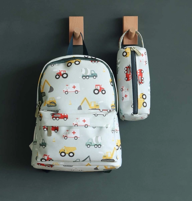 A Little Lovely Company Rucsac mic pentru copii – Vehicule