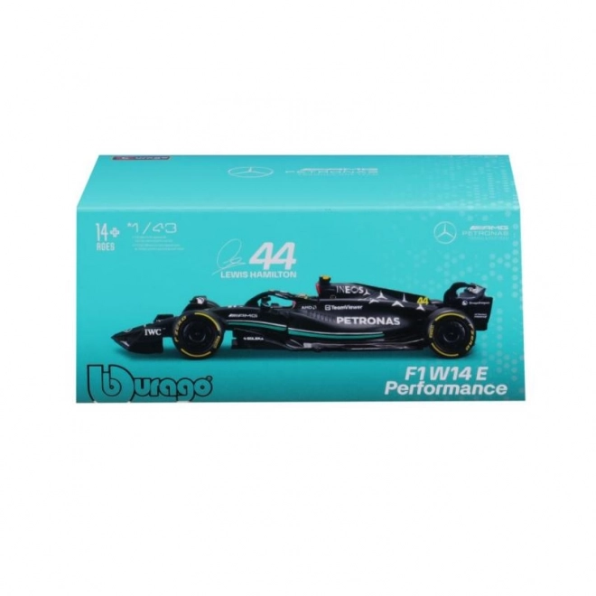 Model metalic Formula 1 Mercedes-AMG F1 W14 E Performance