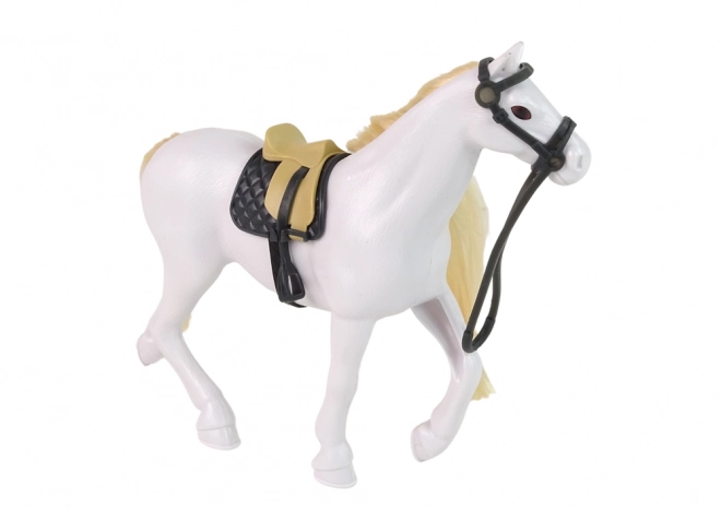 Set jucărie cal de îngrijire și accesorii fermă