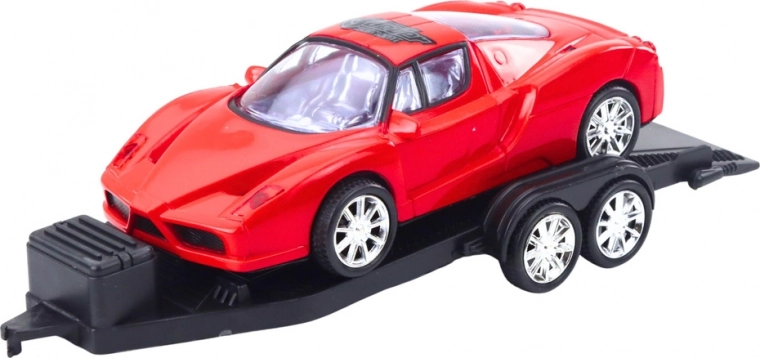 Remorcă detașabilă cu spațiu pentru mașina sport