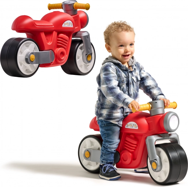 Bicicletă Retro Motor pentru copii Roșu 1+