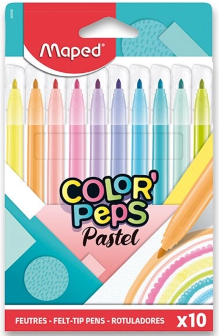 Set de carioci pastelate Color'Peps de la Maped