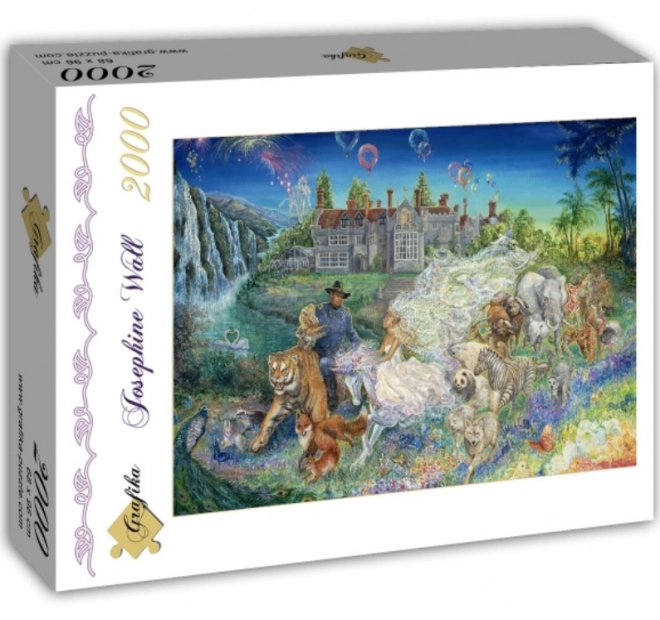 Puzzle Nuntă de basm 2000 de piese