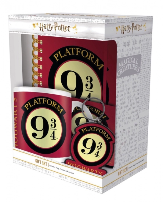 Set cadou Harry Potter 9 și 3/4 premium