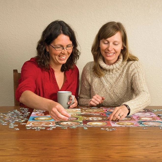 Puzzle Iubesc latte COBBLE HILL, 500 piese