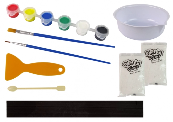 Set creativ dinozauri din ghips de pictat