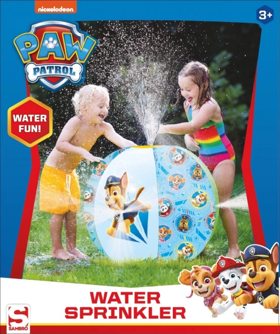 Minge stropitoare gonflabilă cu Paw Patrol albastră 