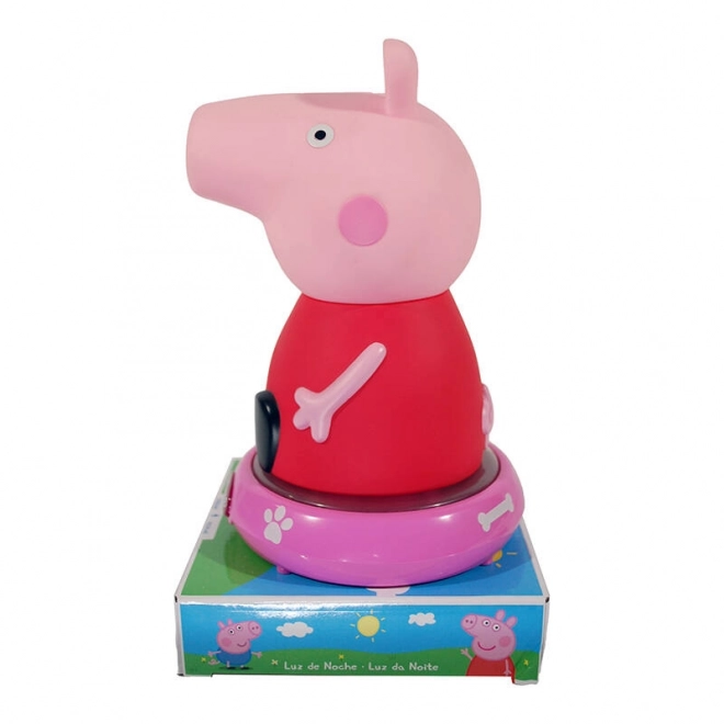 Lampa de noapte cu figurina Peppa Pig