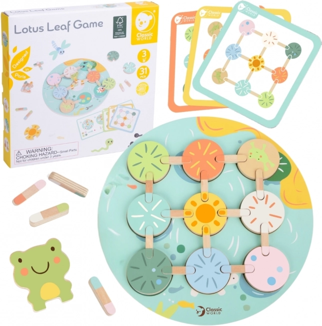 Classic World joc senzorial Frunza de Lotus