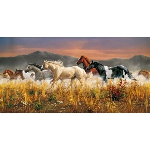 Puzzle Clementoni cai sălbatici - 13200 piese