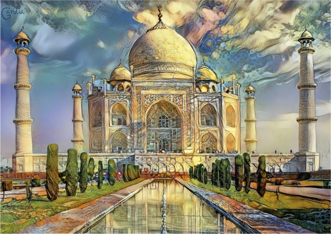 Puzzle Taj Mahal 1000 de piese