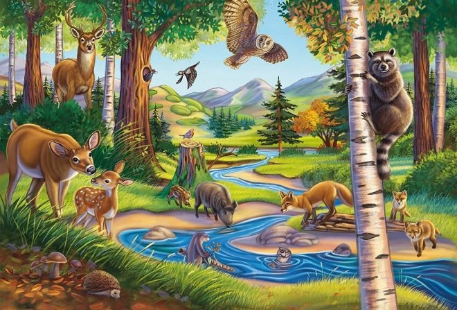 Puzzle Schimdt animalele mele preferate 3x48 piese