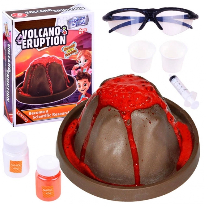 Set Educațional Erupție Vulcanică