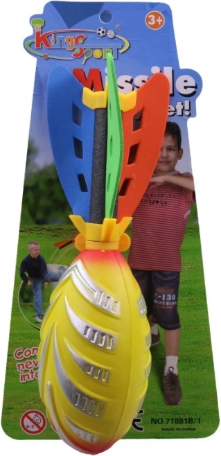 Rachetă de aruncat pentru copii, 24 cm