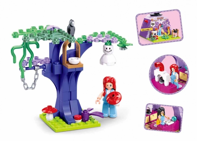 Cort magic în pădurea fermecată Sluban Girls Dream