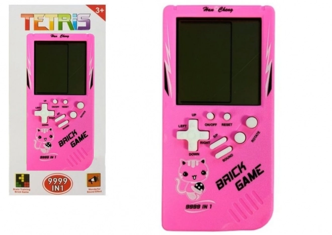 joc electronic tetris brick game roz