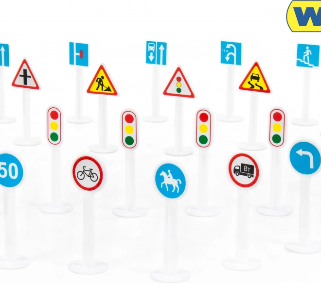 Set de semne de circulație 20 piese
