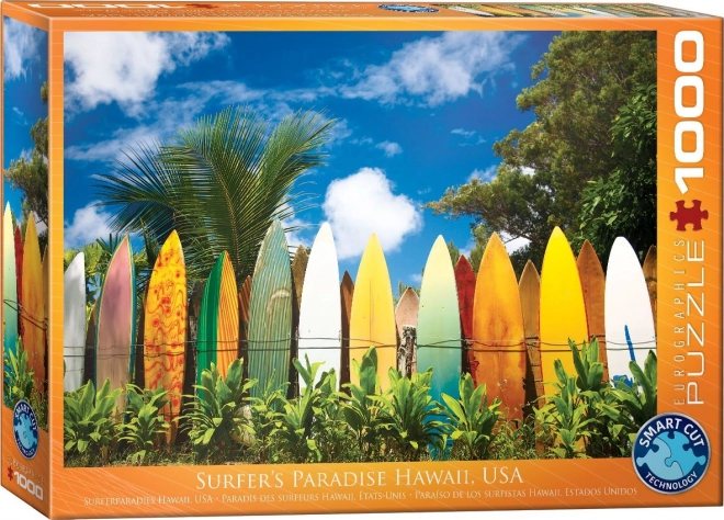 Puzzle Paradisul Surferilor 1000 de piese