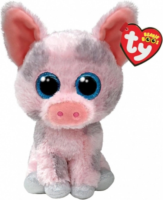 Mascota Ty Purceluș Roz Hambone 15 cm