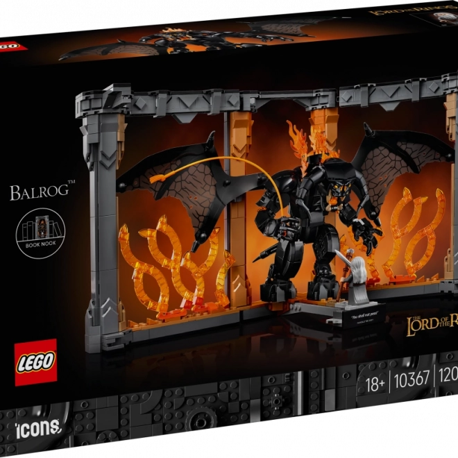 LEGO Icons Suport carte: Stăpânul inelelor – Balrog